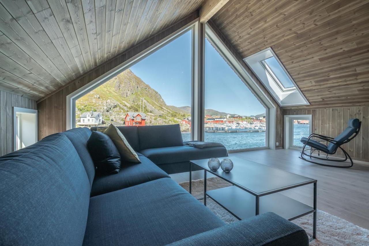 Seafront New Cabin In Lofoten Ballstad Buitenkant foto