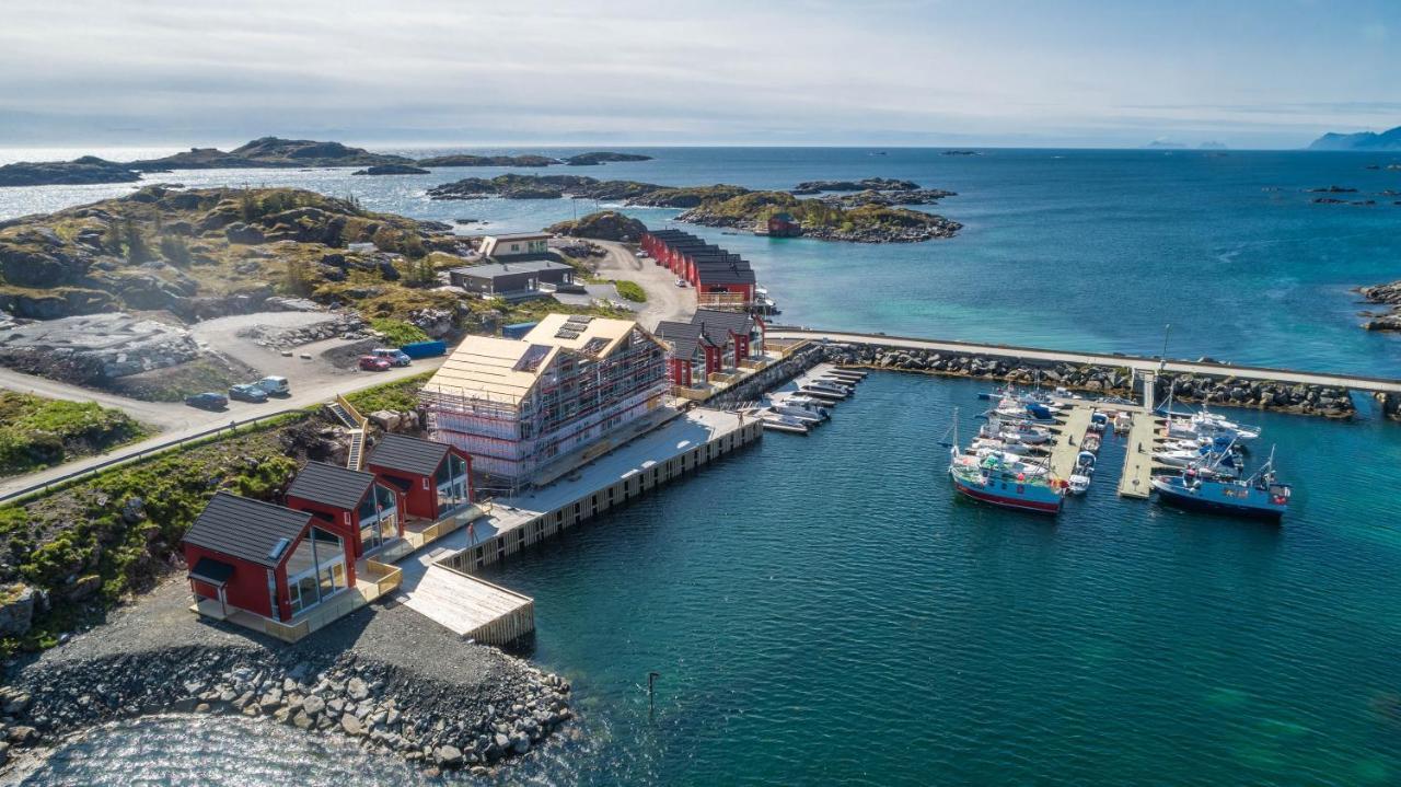 Seafront New Cabin In Lofoten Ballstad Buitenkant foto