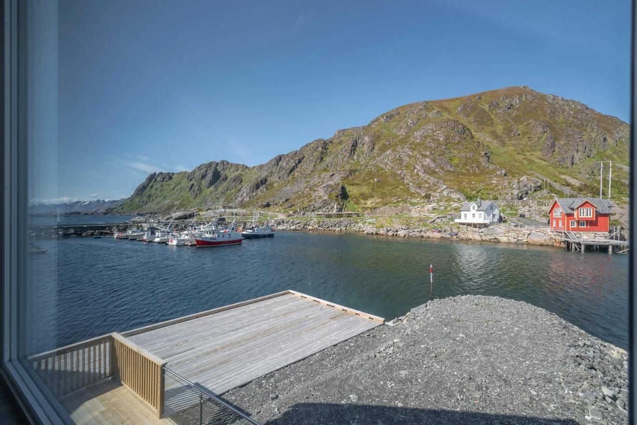 Seafront New Cabin In Lofoten Ballstad Buitenkant foto