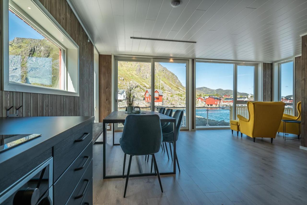 Seafront New Cabin In Lofoten Ballstad Buitenkant foto