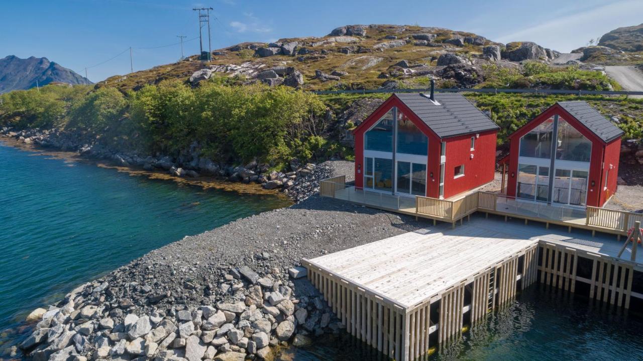 Seafront New Cabin In Lofoten Ballstad Buitenkant foto